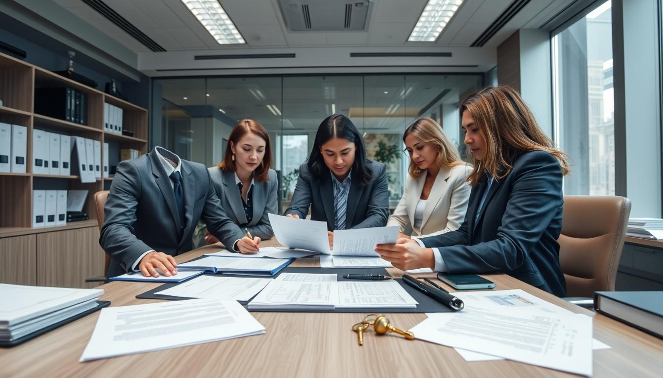 Property settlement documents and transfer review